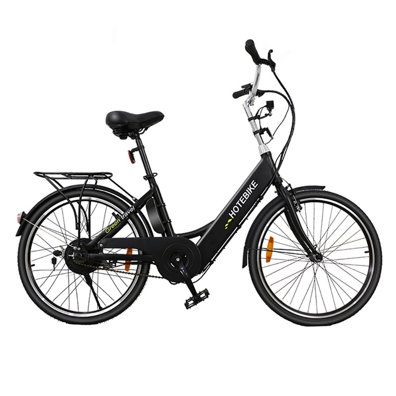 black color power cycle electric bike for sale (A5-black)