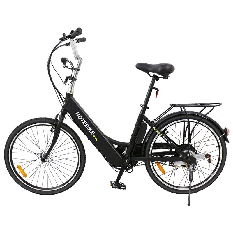 black color power cycle electric bike for sale (A5black) hotebike