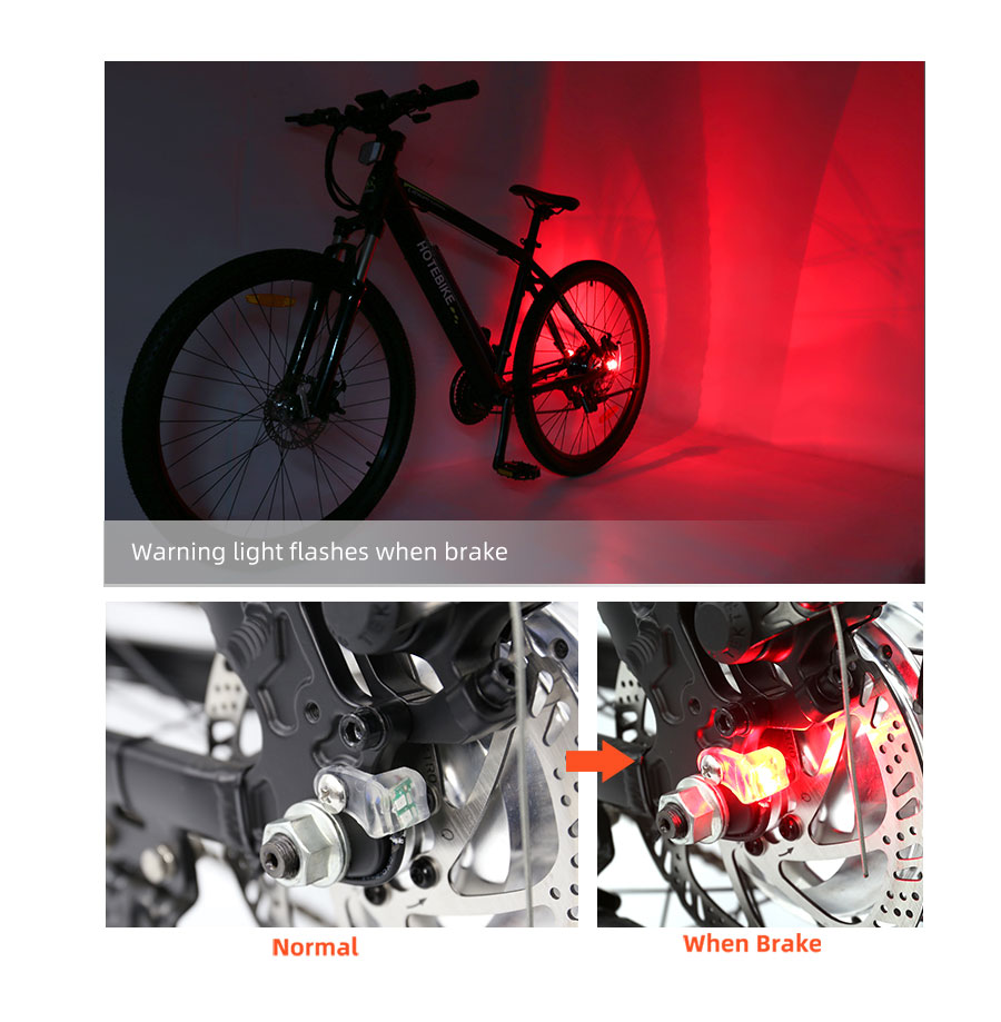 27.5 Inch Electric Mountain Bike with 48V 20AH Battery HOTEBIKE Electric Bicycle A6AH26 - Mountain Electric Bike - 13