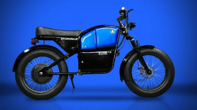 Atum 1.0 electric bike launched in India, price starts at Rs 50,000