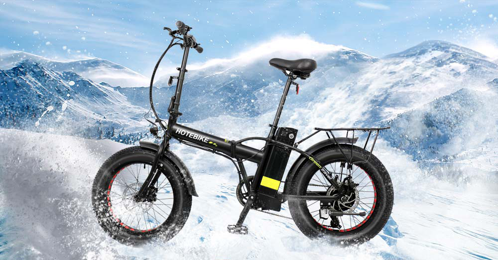 HOTEBIKE folding fat tire electric bike review: Fat and beautiful!