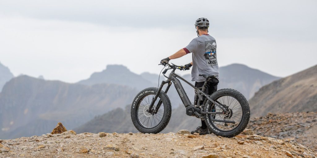 Behind the scenes look at Jeep’s new high power full suspension e-bikes