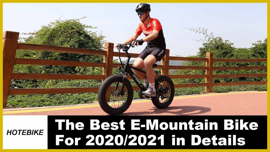 Mini Fat Tire Electric Bike 20 inch HOTEBIKE A6AH20F