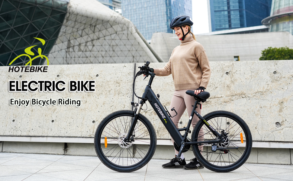 36V 350W 10AH 26'' Electric City Bike Hidden Battery for Adult - Sale in the USA - 1