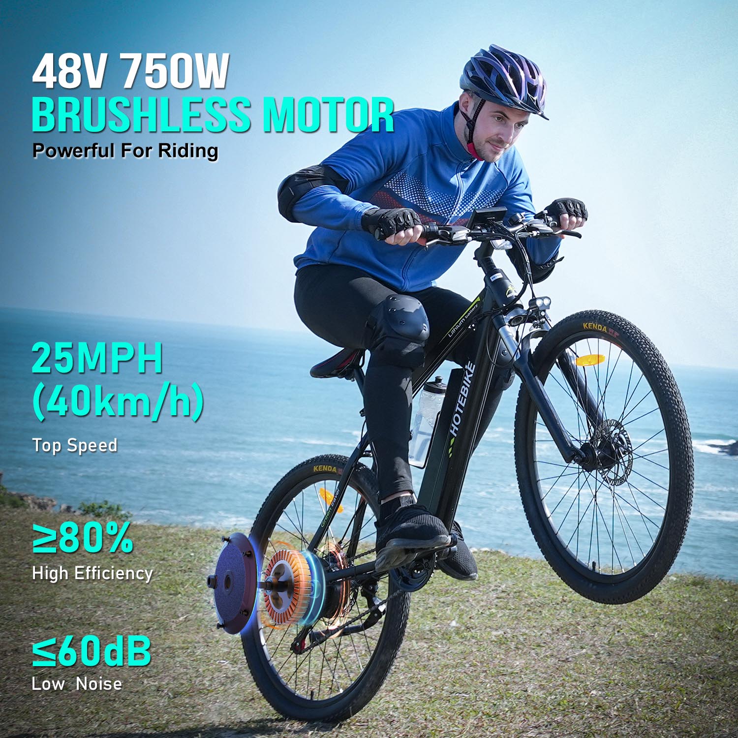 Vélo Électrique Mtb Sk Duster 27,5 25 Km/h