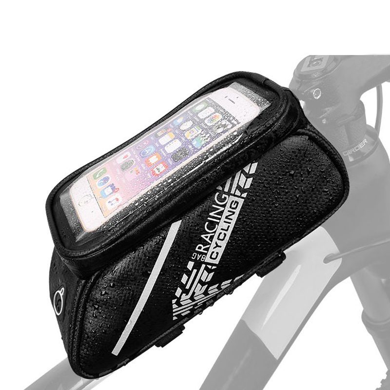 Portable Mountain Road Bike Frame Tube Bag Waterproof Multipurpose