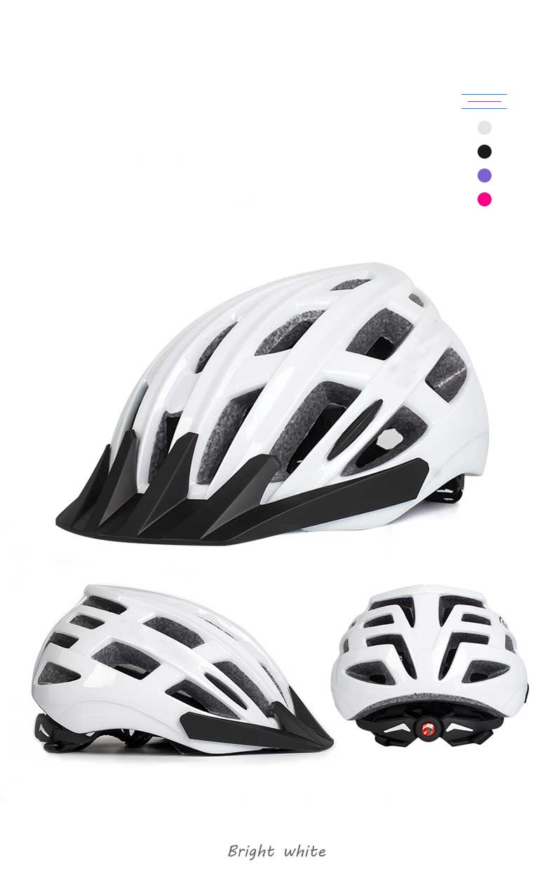 Adult Bike Lightweight Helmet for Adults Unisex Breathable Cycling Helmet - Cycling Helmet - 12