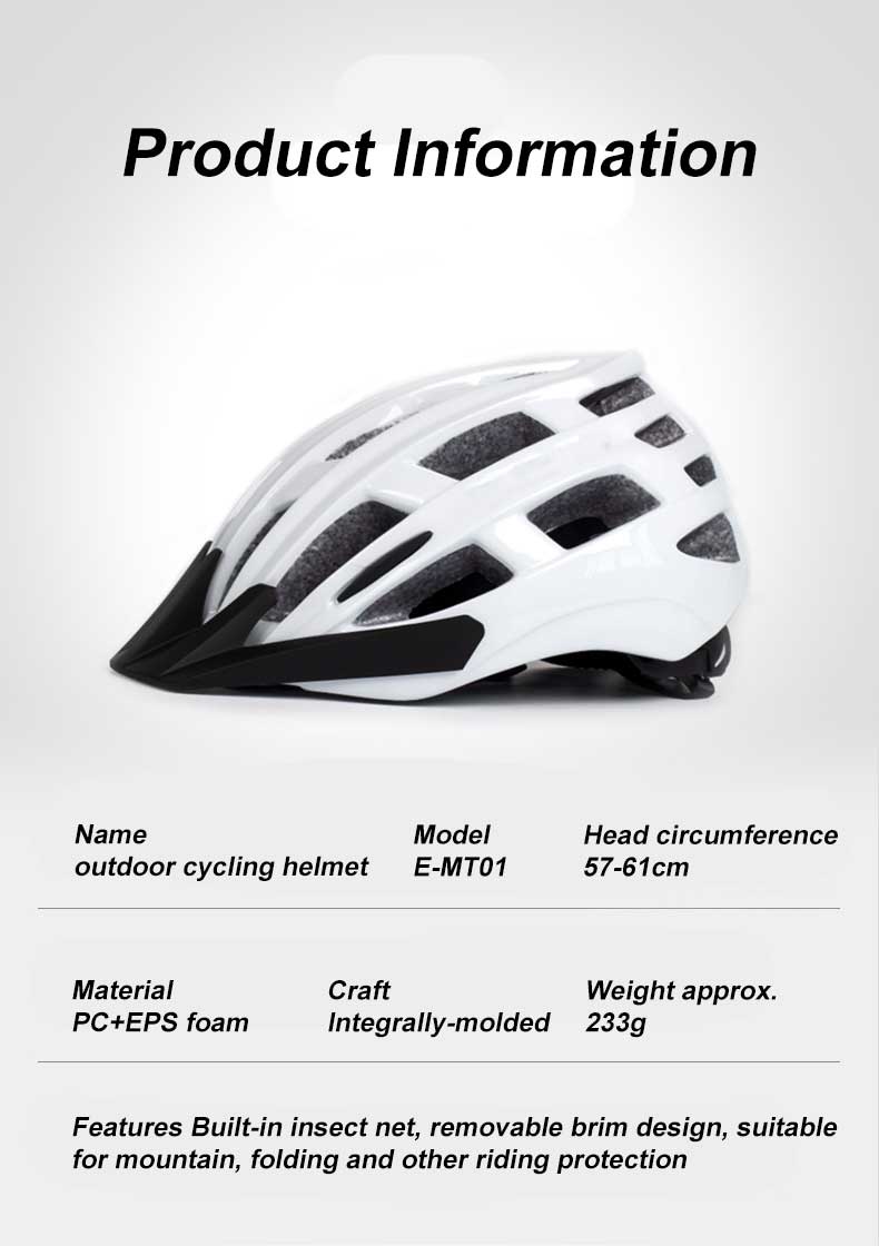 Adult Bike Lightweight Helmet for Adults Unisex Breathable Cycling Helmet - Cycling Helmet - 2
