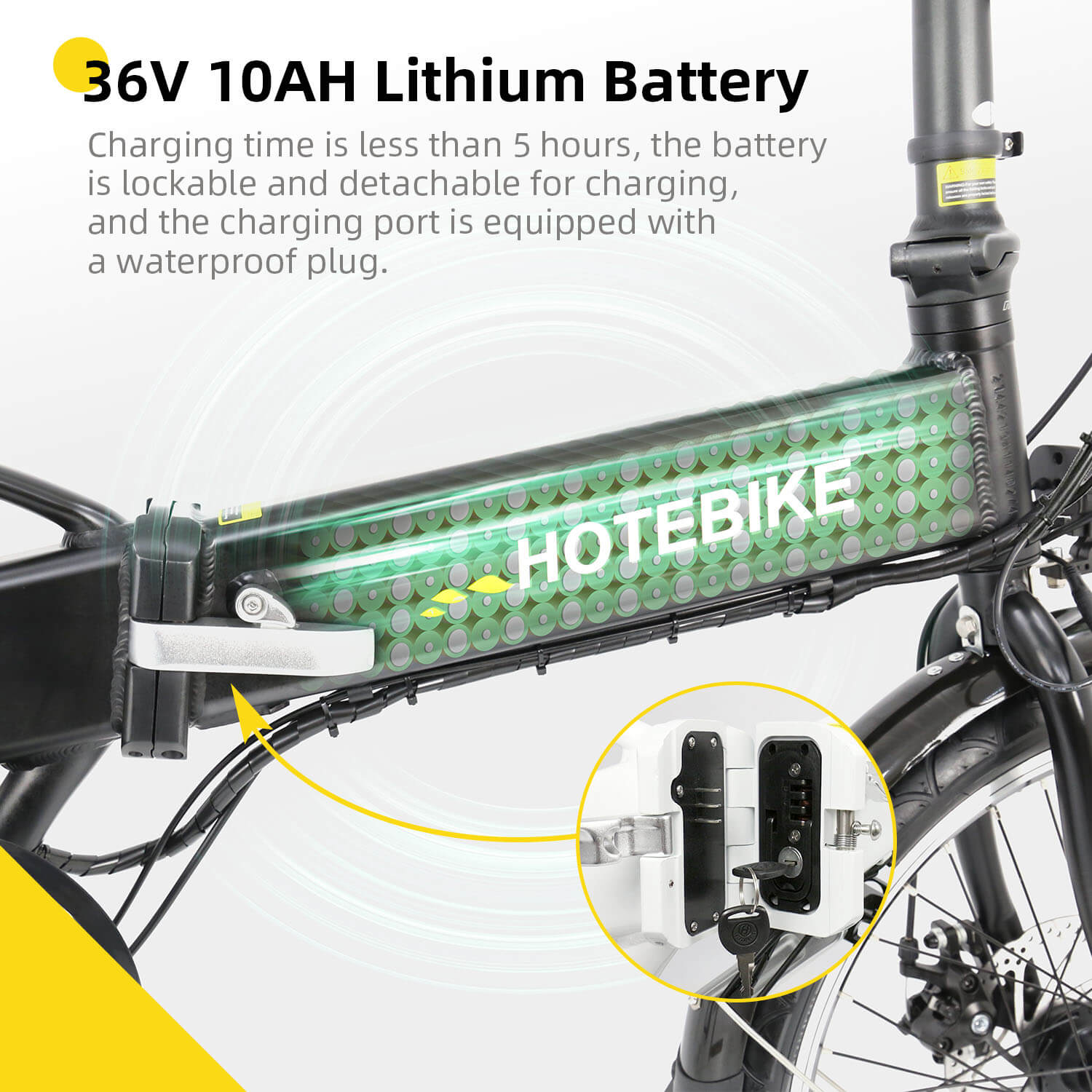 電動自転車バッテリー 36V 10AH A1-7 電動自転車用 | ホテバイク
