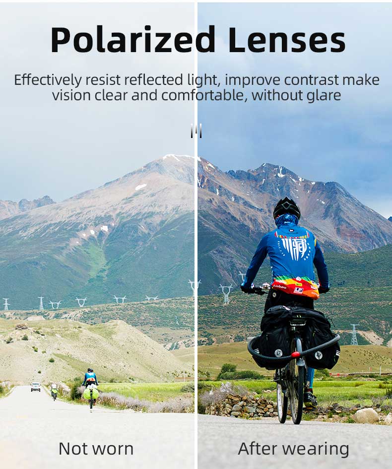 Cycling Glasses MTB Road Bike Polarized Sunglasses - Cycling Glasses - 6