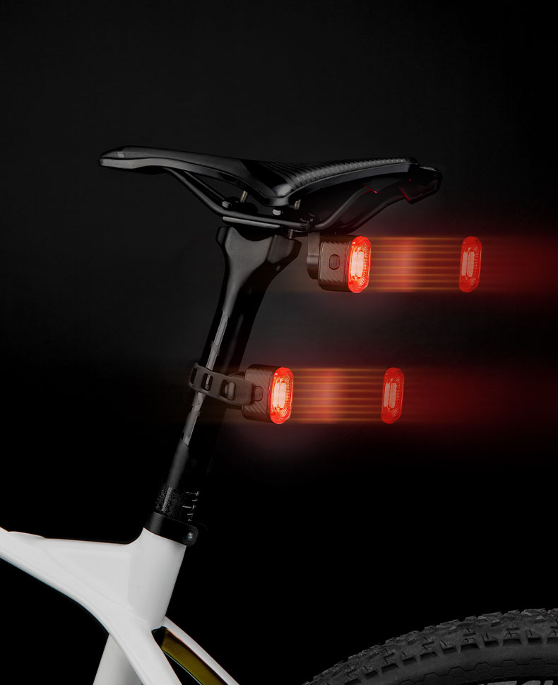 Bicycle Safety Lights Intelligent Sensing Brake Night Riding Tail Light - Bicycle Lights - 4