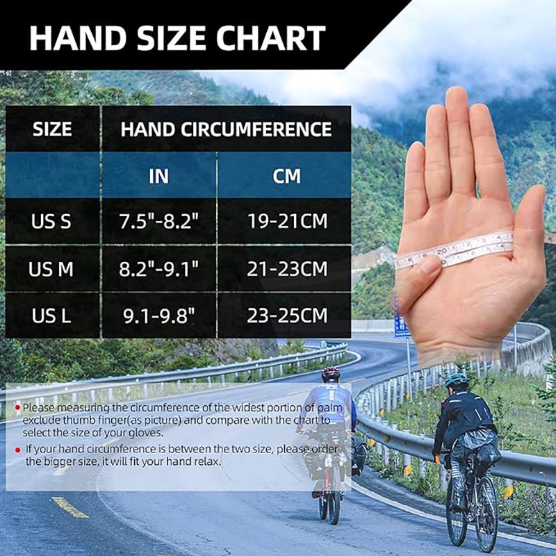 Breathable Cycling Gloves Men Mountain SBR Pad Anti-Slip Sports Gloves - Glove - 6