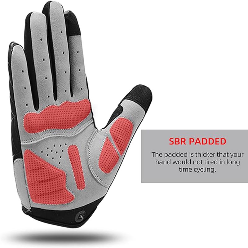 Breathable Cycling Gloves Men Mountain SBR Pad Anti-Slip Sports Gloves - Glove - 3