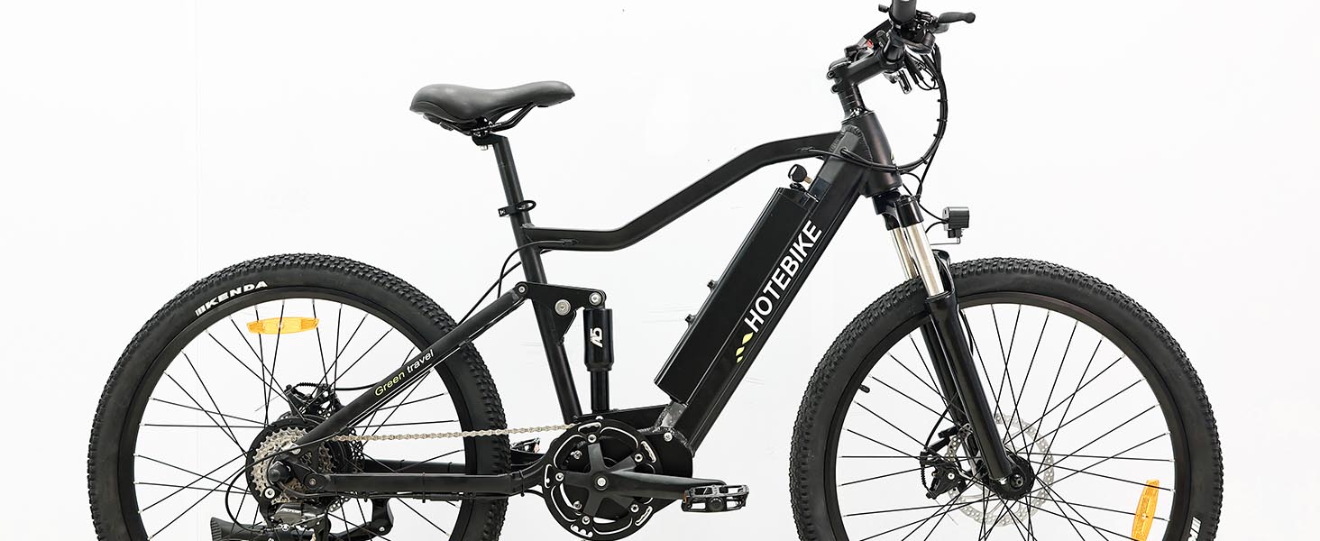 Mountain Full Suspension Electric Bike with Battery - Electric Bike Europe - 3