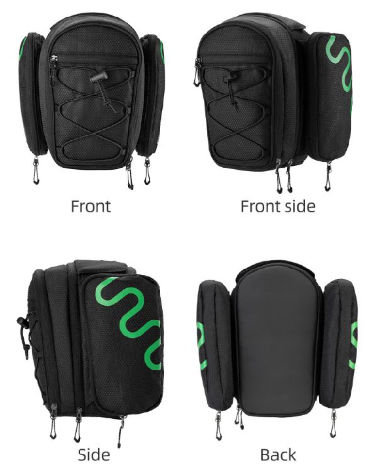 Waterproof Bicycle Saddle Bag Multifunctional Bike Rear Bag - Bicycle Bag - 2