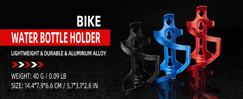 Water Bottle Holder Alloy Aluminum Bike Cup Holder - Bottle & Bottle Cage - 1