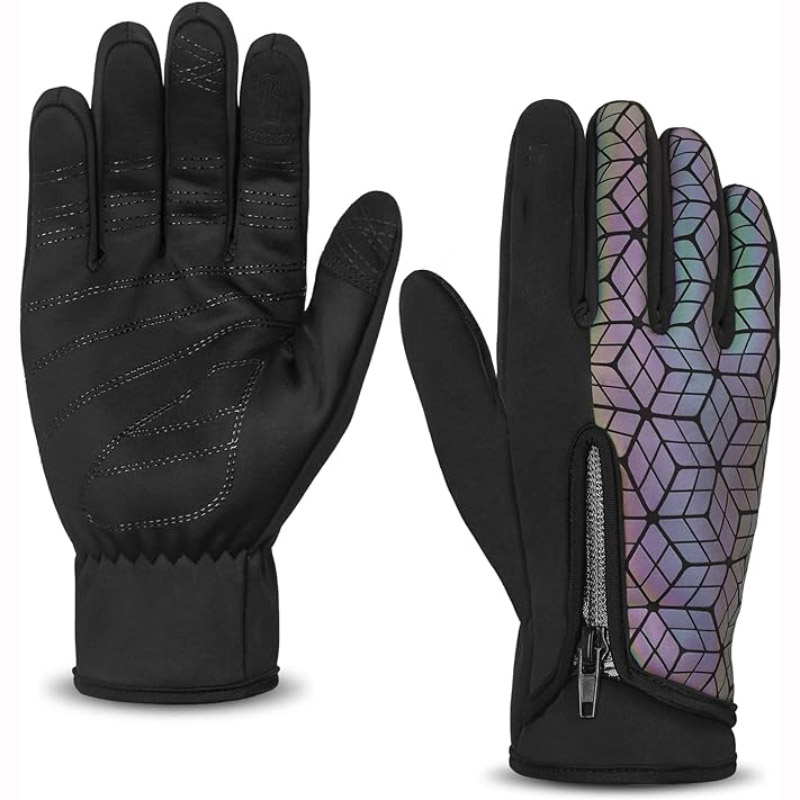 Winter Cycling Gloves Full Finger Touch Screen Bike Gloves