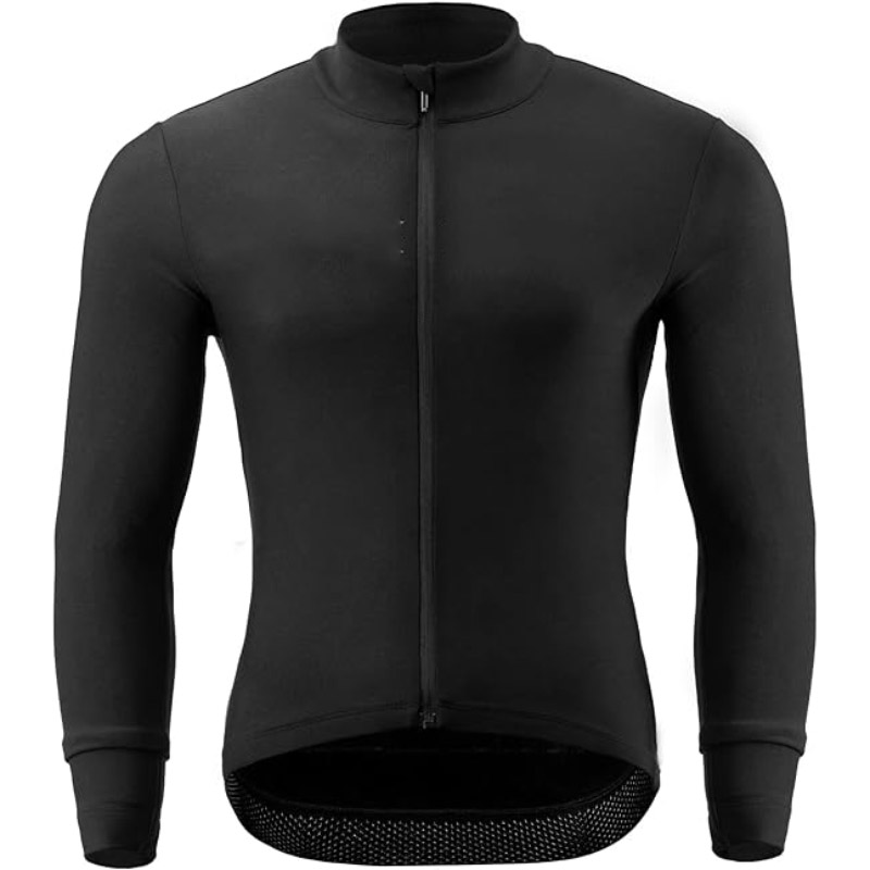 Winter Cycling Jacket for Men Windproof Thermal Fleece Jackets