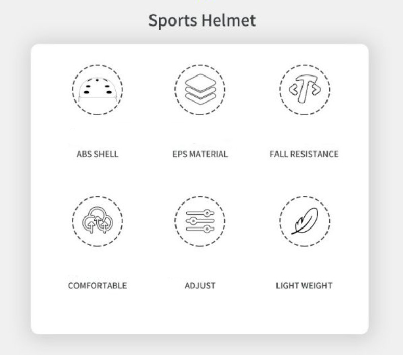 Lightweight Skateboard Bike Helmet Adjustable for Multi-Sport - Cycling Helmet - 2