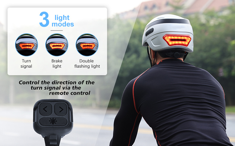 Smart Helmets with 1080P 60 fps Sports Camera Dual Antenna Bluetooth - Cycling Helmet - 6