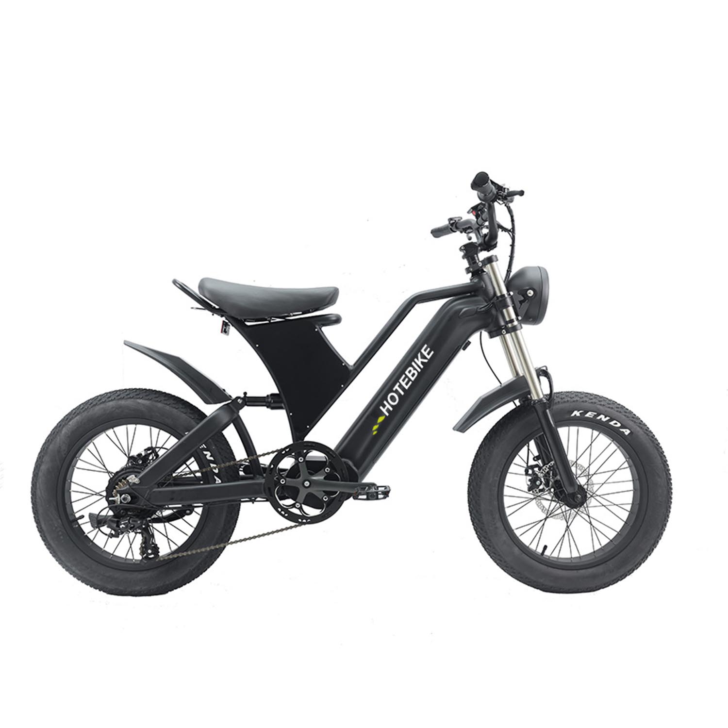 Fat Tire Electric Bike 48V 750W Ebike with Removable Battery for Adults